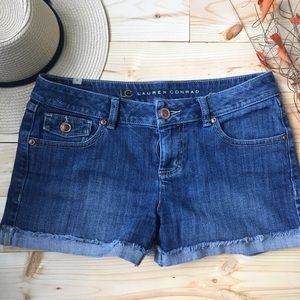 LC Lauren Conrad jean shorts